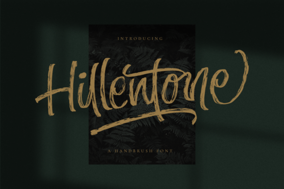 Hillentone Font Poster 1