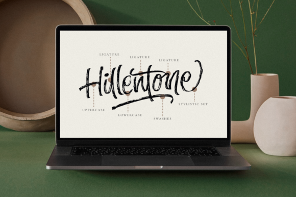 Hillentone Font Poster 8