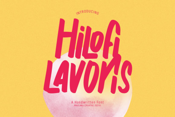 Hilofi Lavoris Font Poster 1