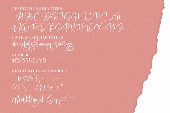 Himawari Swim Font Poster 9