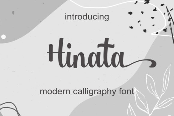 Hinata Font Poster 1