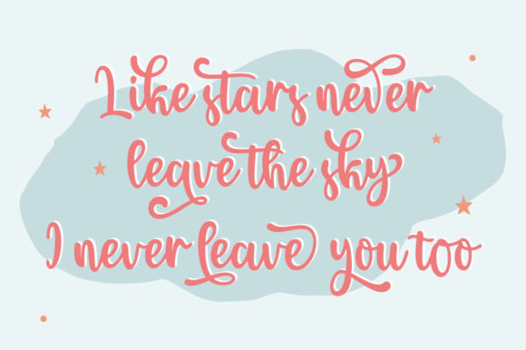 History Valentine Font Poster 3