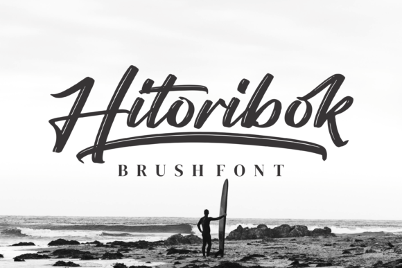 Hitoribok Font Poster 1