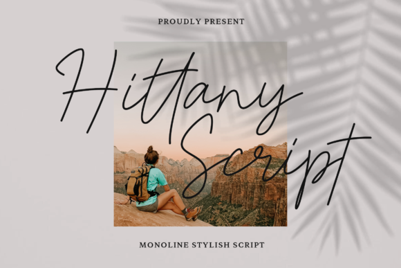 Hittany Font Poster 1