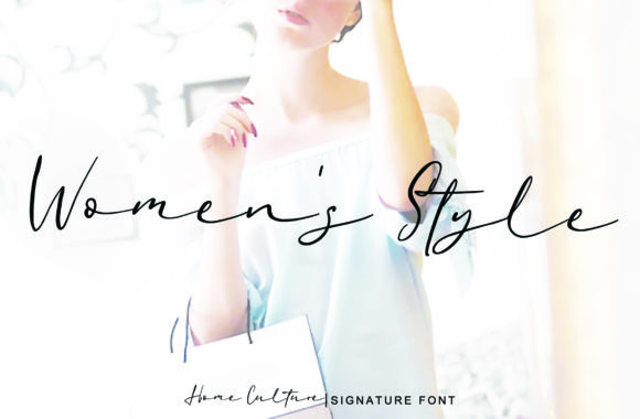Home Culture Font Poster 7