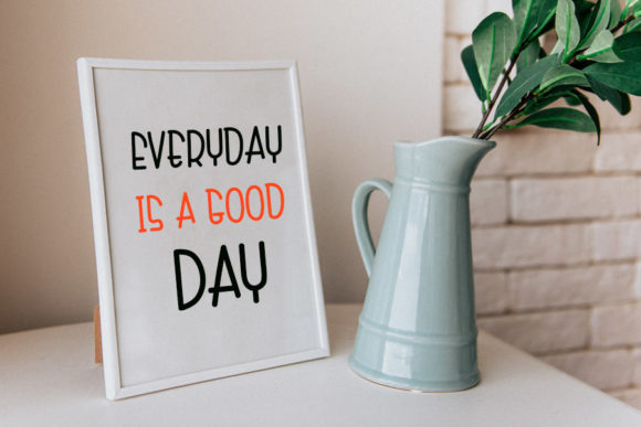 Home Kitchen Font Poster 2