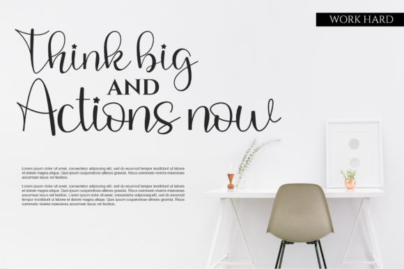 Home Sweet Font Poster 5