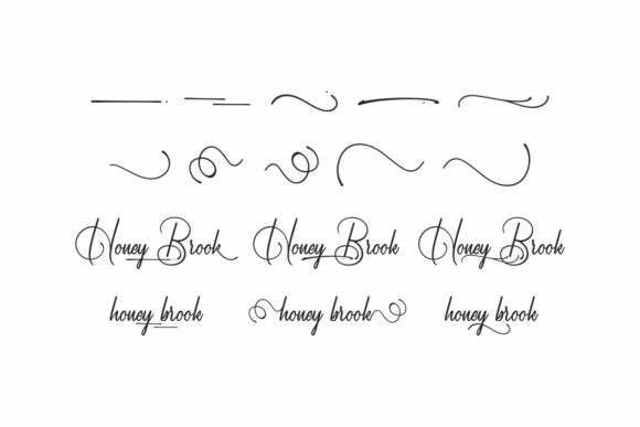 Honey Brook Font Poster 7