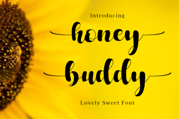 Honey Buddy Font Poster 1