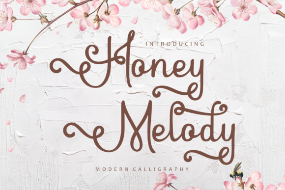 Honey Melody Font Poster 1