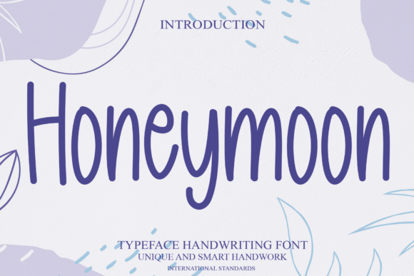 Honeymoon Font Poster 1