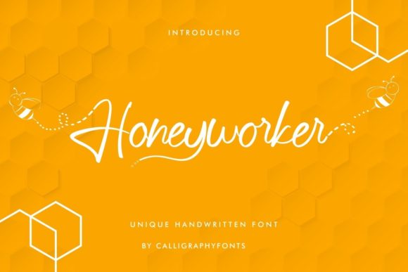 Honeyworker Font Poster 1