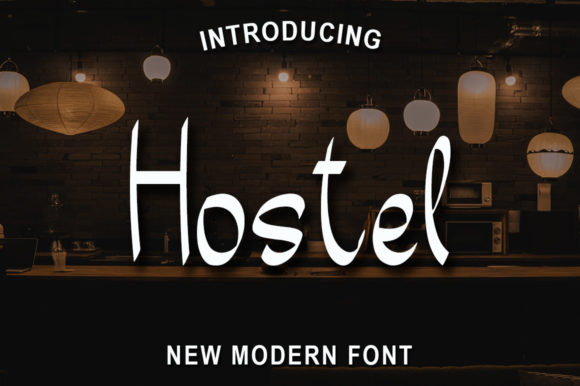 Hostel Font Poster 1