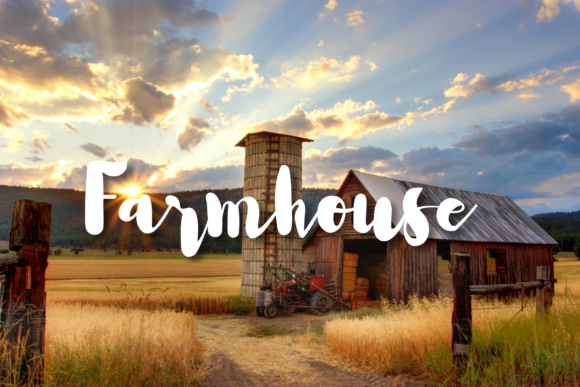 House Wife Font Poster 3