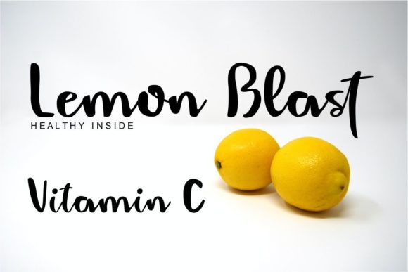 Humaniora Handbrush Font Poster 5