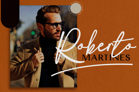 Humanist Signature Font Poster 2