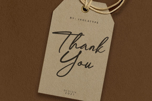 Humanist Signature Font Poster 7