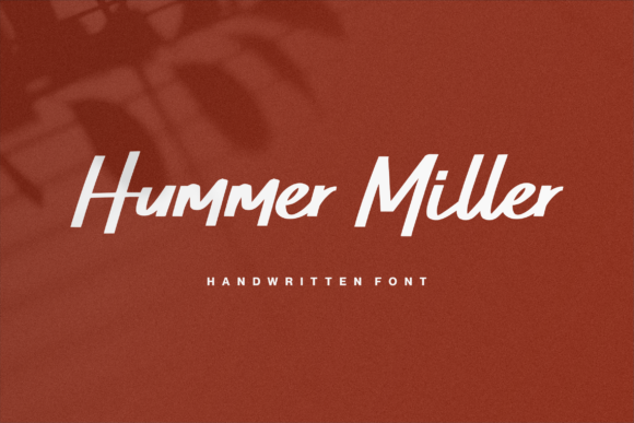 Hummer Miller Font Poster 1