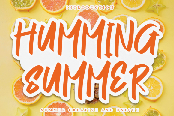 Humming Summer Font