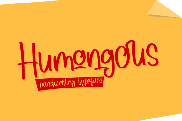 Humongous Font