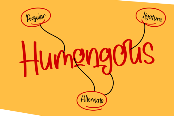 Humongous Font Poster 4