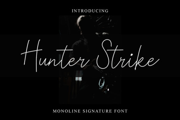 Hunter Strike Font Poster 1
