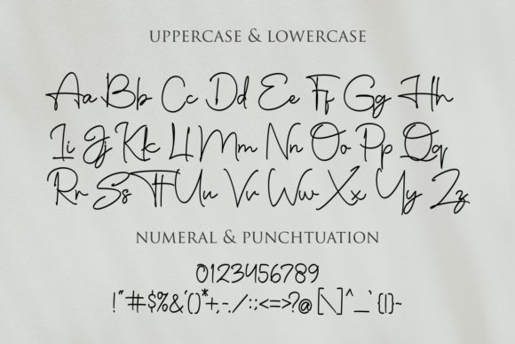 Huntteret Font Poster 7