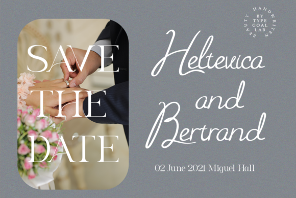 Huzairy Love Font Poster 7