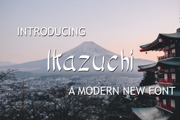 Ikazuchi Font Poster 1