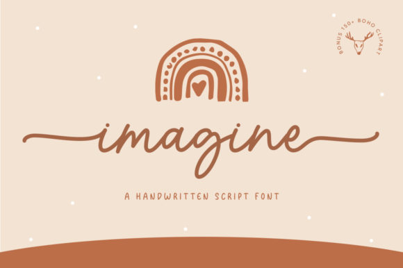 Imagine Font Poster 1