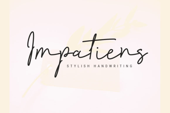 Impatiens Font