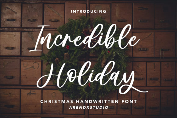 Incredible Holiday Font