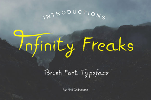 Infinity Freaks Font Poster 1