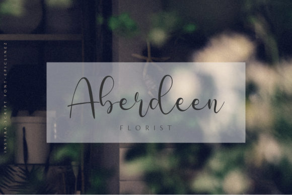Insyira Font Poster 5