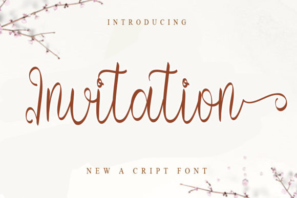 Invitation Font