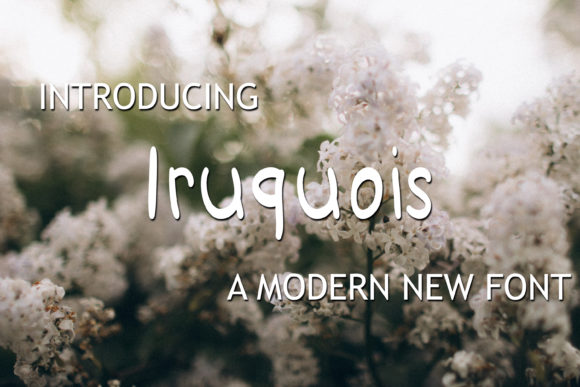Iruquois Font Poster 1