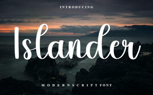 Islander Font Poster 1