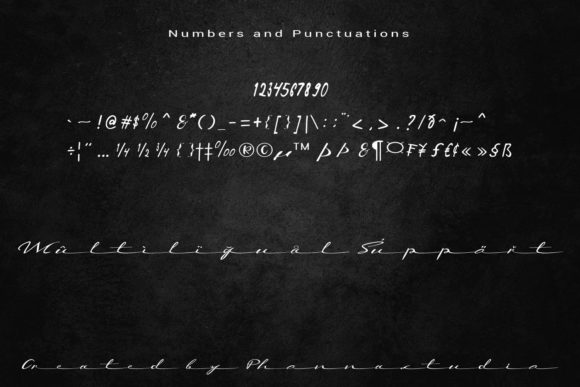 Izumi Natsuka Font Poster 11