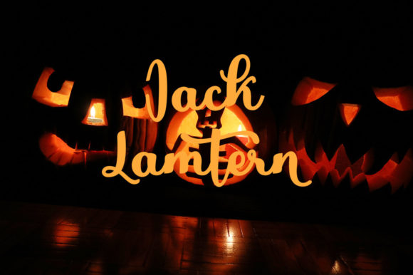 Jack Lady Font Poster 8