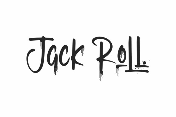 Jack Roll Font Poster 1