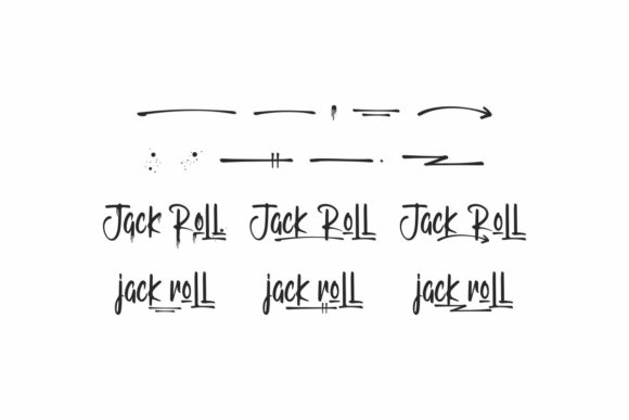 Jack Roll Font Poster 10