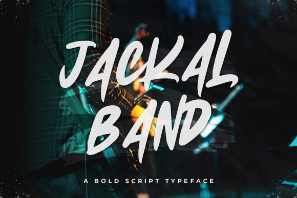 Jackal Band Font Poster 1