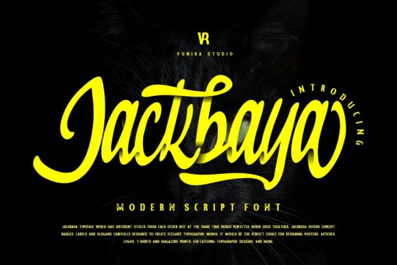 Jackbaya Font Poster 1