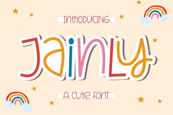 Jainly Font Poster 1