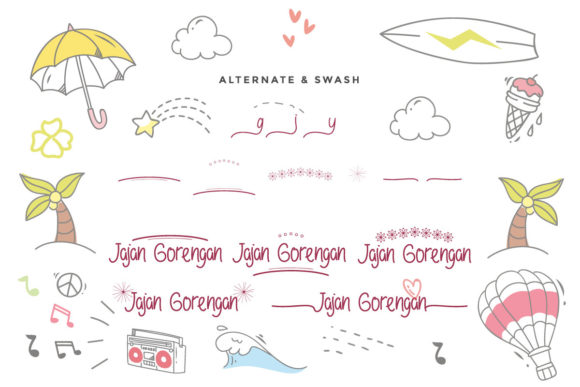 Jajan Gorengan Font Poster 6