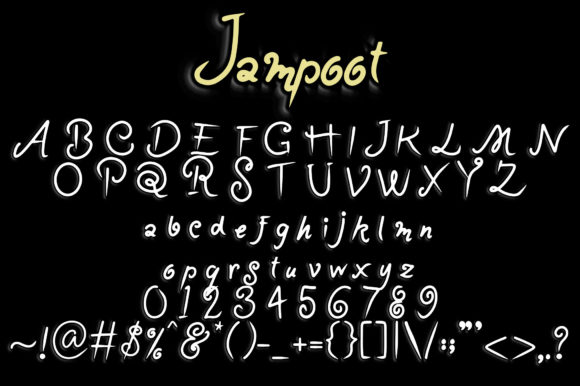 Jampoot Font Poster 4