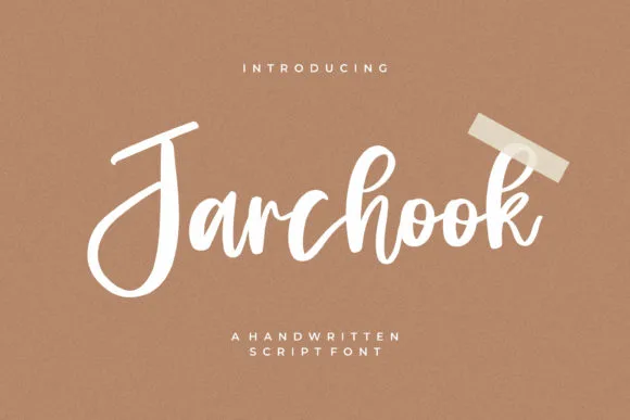 Jarchook Font Jarchook Font Poster 1