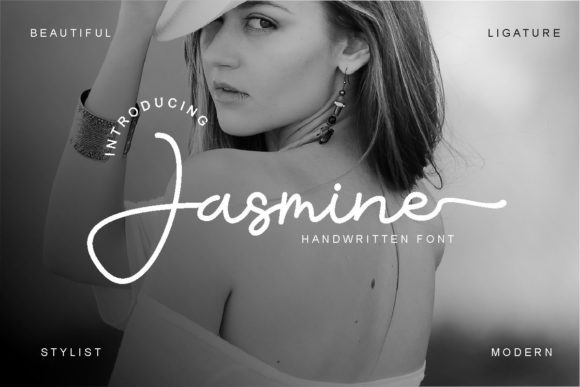 Jasmine Font Poster 1