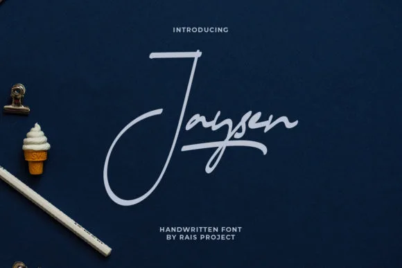 Jaysen Font Poster 1