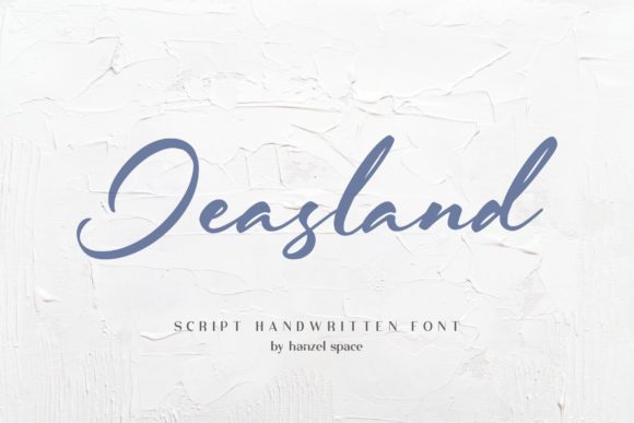 Jeasland Script Font Poster 1